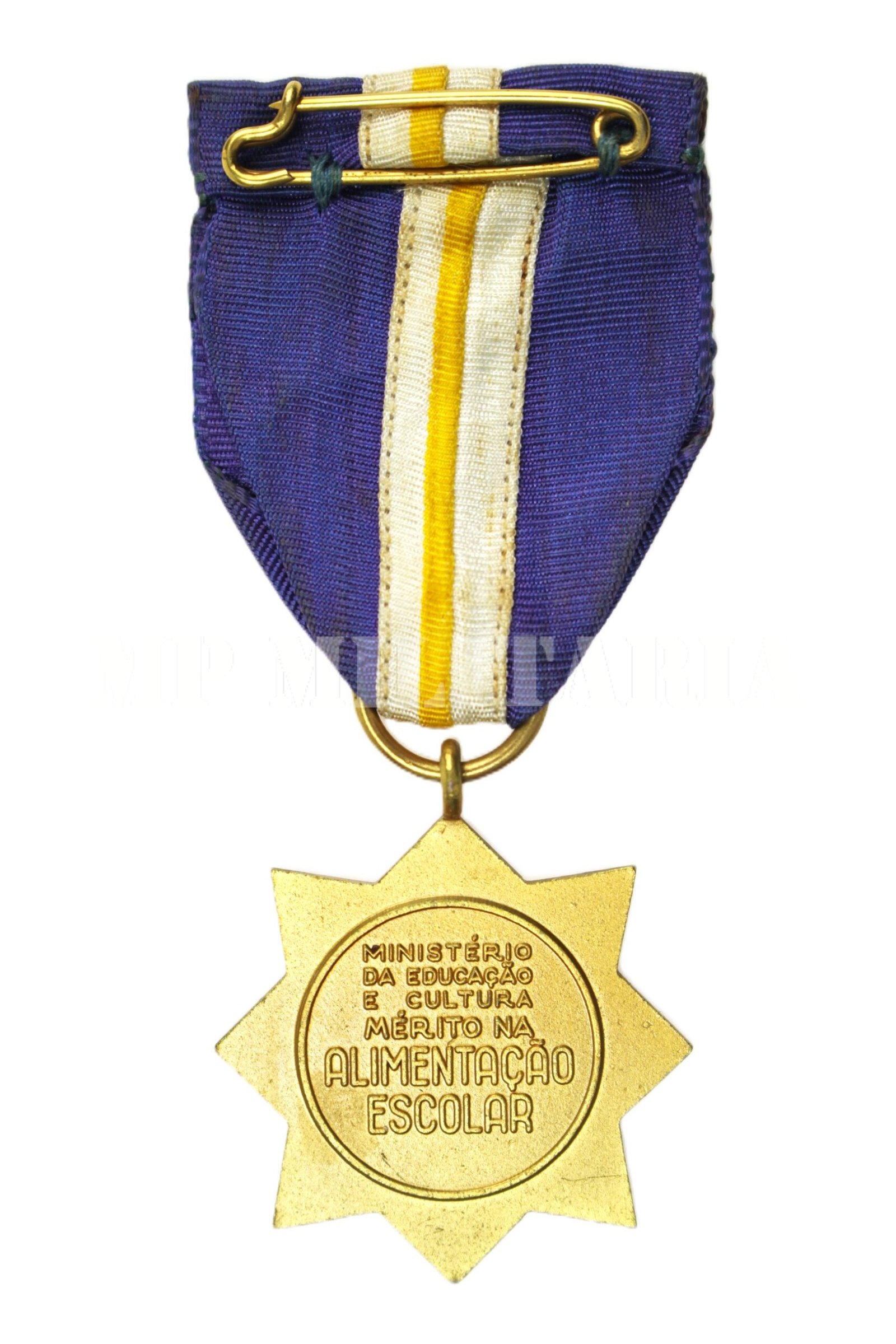MEDALHA DA ALIMENTAÇÃO ESCOLAR DO MINISTÉRIO DA EDUCAÇÃO E CULTURA - Imagem 5