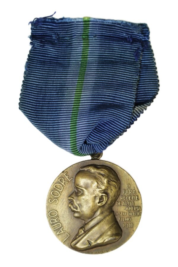 MEDALHA HOMENAGEM DO PARÁ A LAURO SODRÉ – 1911 - Imagem 2