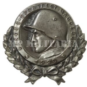 DISTINTIVO ESPORTIVO ALEMÃO • SPORTABZEICHEN WETZLAR MAGDEBURG 1930 – REPÚBLICA DE WEIMAR