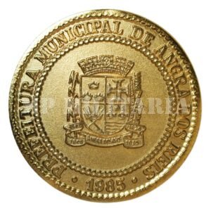MEDALHA DO SESQUICENTENÁRIO DA ELEVAÇÃO DE ANGRA DOS REIS A CIDADE