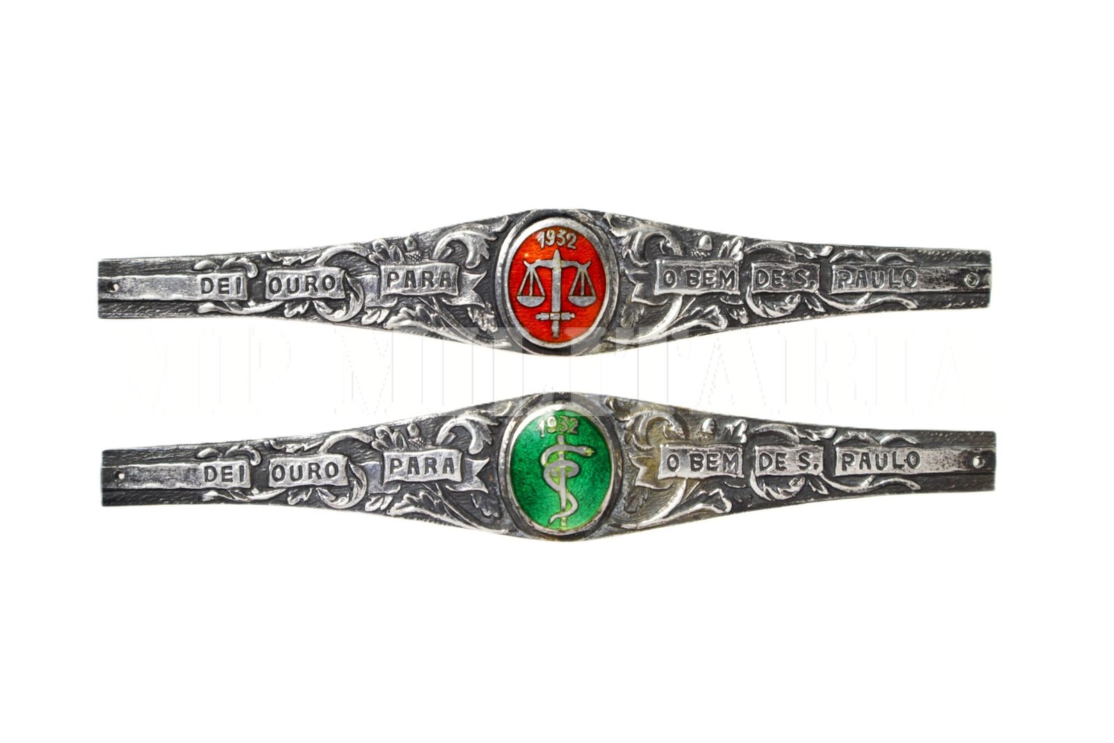 RARA COLEÇÃO DE ANEIS ABERTOS DA CAMPANHA DO OURO – REVOLUÇÃO DE 1932 - Imagem 4