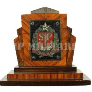 PANÓPLIA DE MESA COM PLACA DO BRASÃO DE SÃO PAULO • ART DÉCO – REVOLUÇÃO DE 1932
