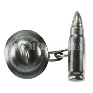 RARA ABOTOADURA CAPACETE PAULISTA E BALA – REVOLUÇÃO DE 1932