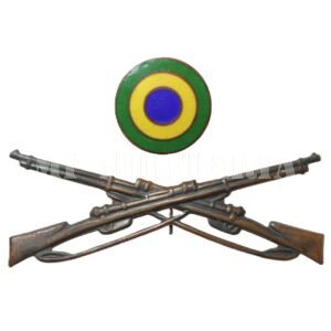 CONJUNTO DE INSÍGNIAS DE INFANTARIA PARA QUEPE – REVOLUÇÃO DE 1932
