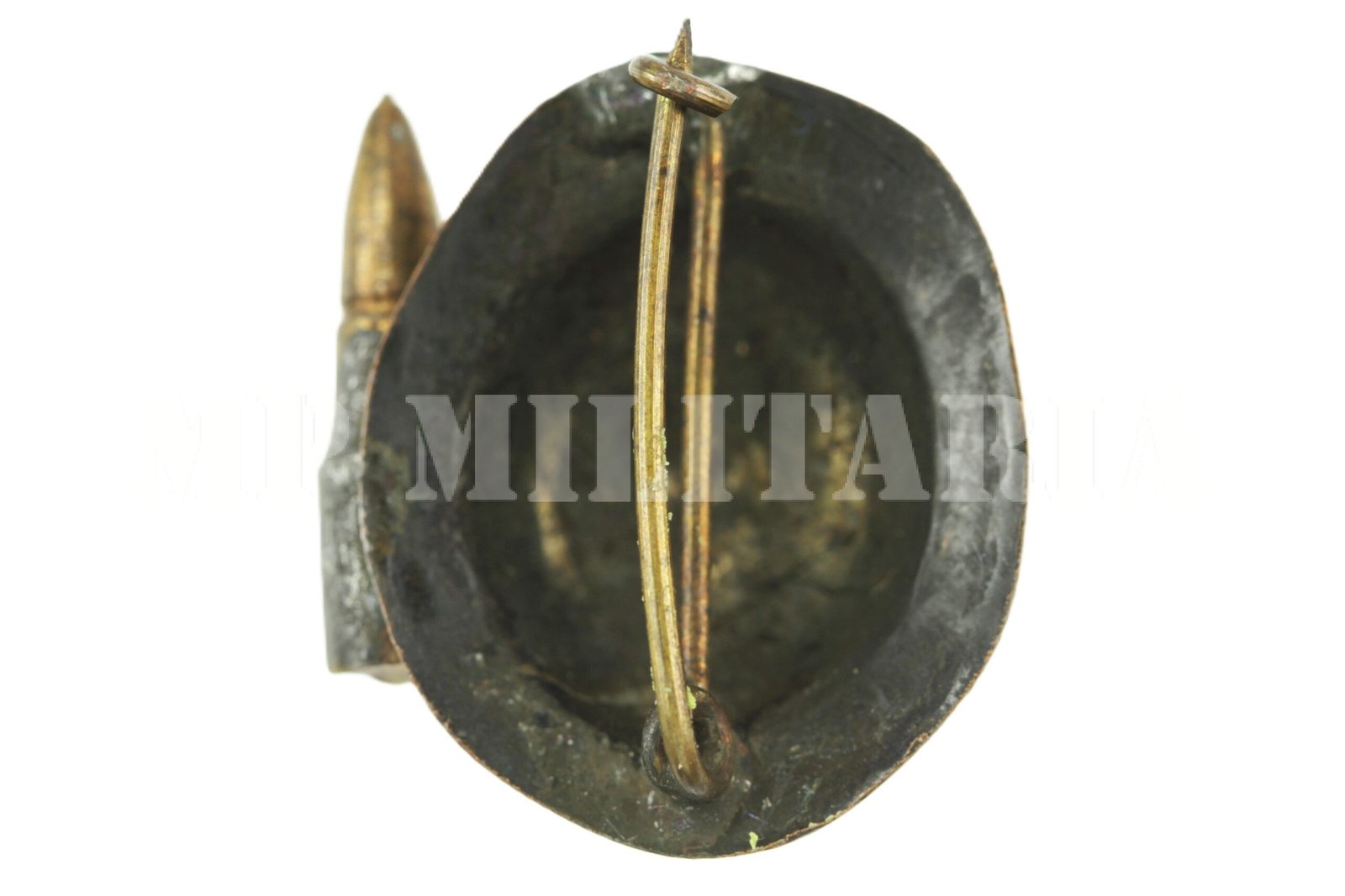 PIN CAPACETE COM BALA À DIREITA– REVOLUÇÃO DE 1932 - Imagem 2