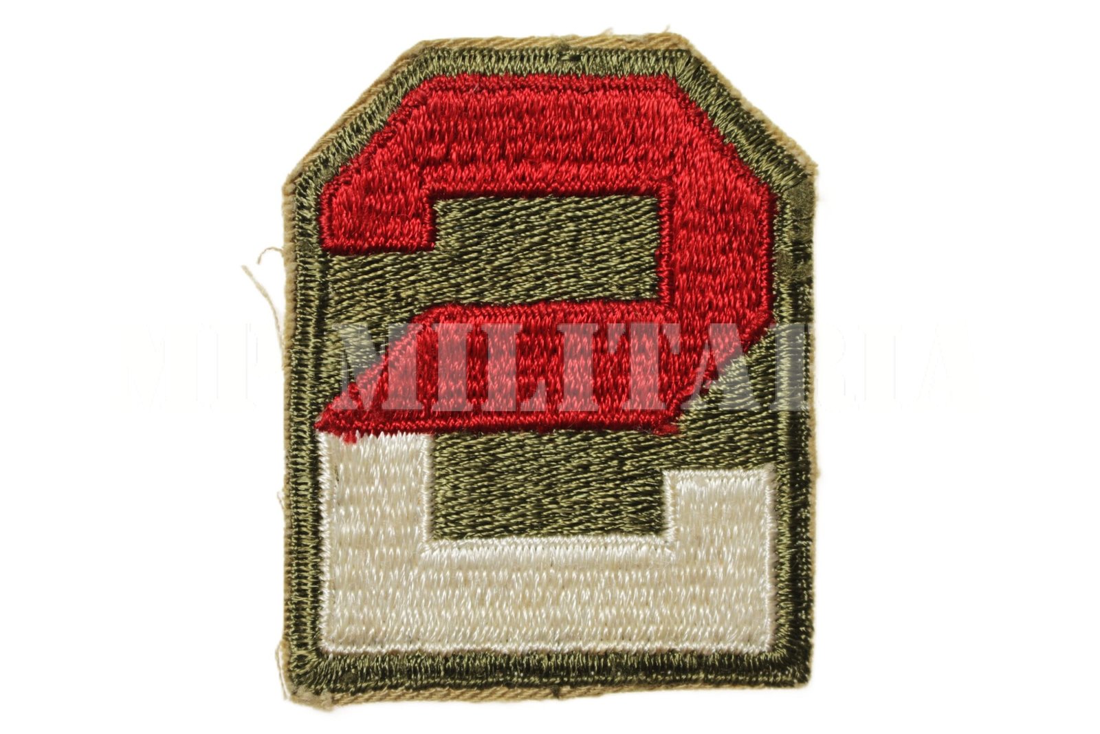 PATCH DO 2º EXÉRCITO AMERICANO – II GUERRA