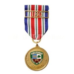 MEDALHA 180 ANOS DA POLÍCIA MILITAR DO AMAZONAS