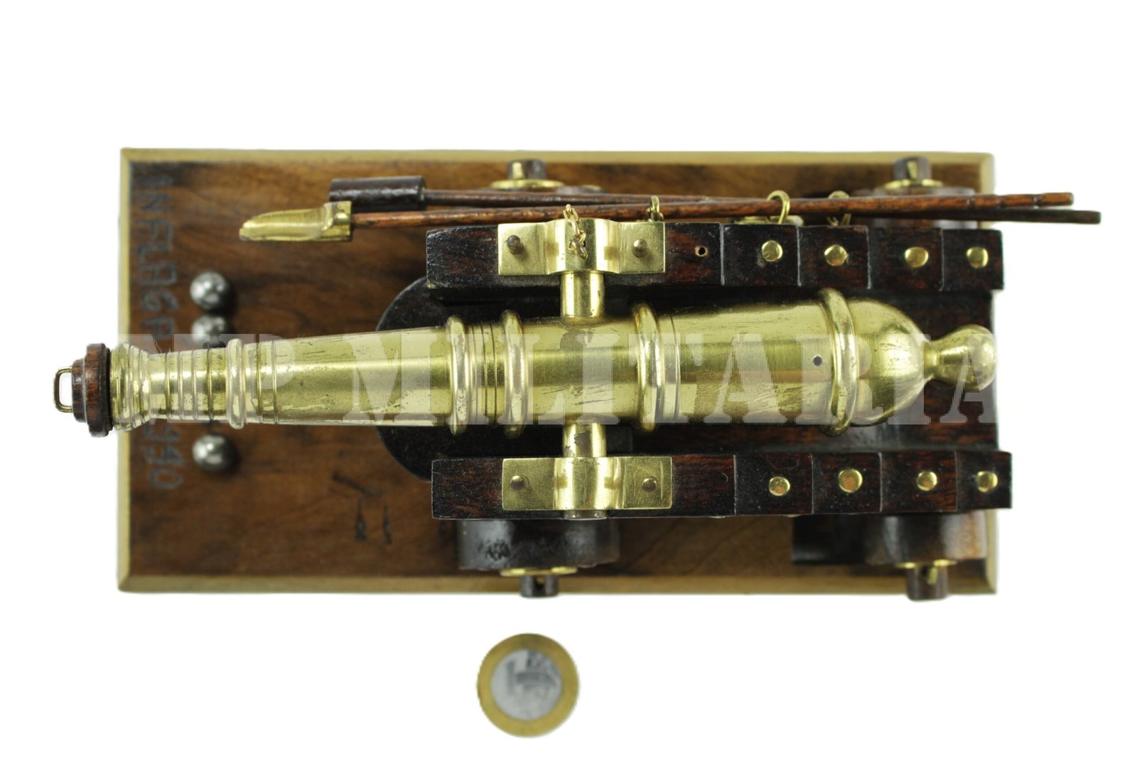 LINDO CANHÃO NAVAL MINIATURA - Imagem 9