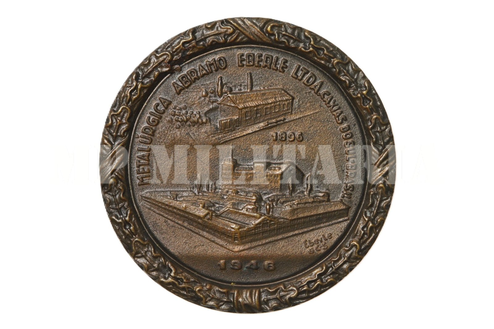MEDALHA DA METALÚRGICA ABRAMO EBERLE – 1946 – MÓDULO MENOR - Imagem 2