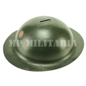 RARO COFRINHO DE METAL NO FORMATO DE CAPACETE – REVOLUÇÃO DE 32