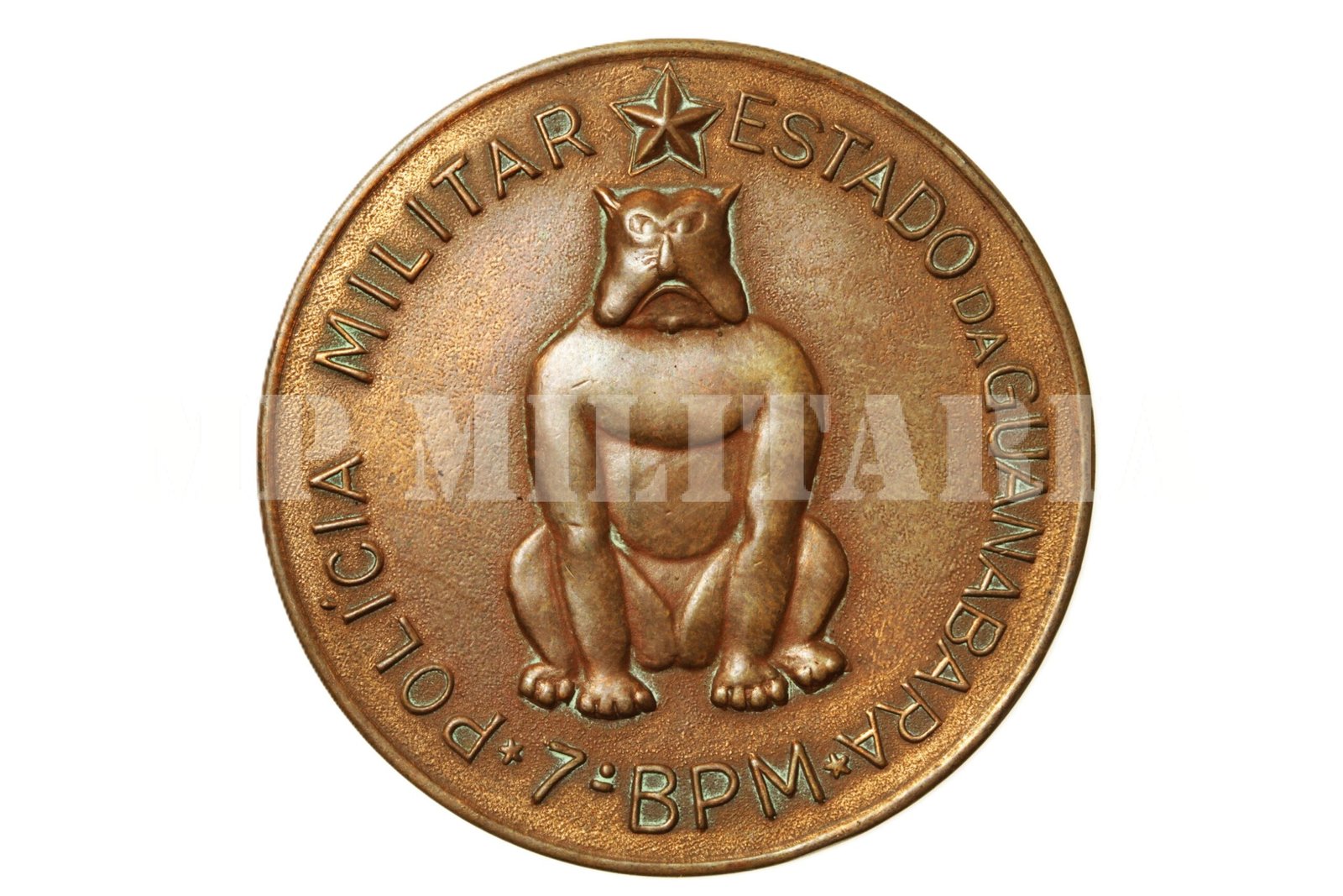 MEDALHA DA POLÍCIA MILITAR DO ESTADO DA GUANABARA – 1968