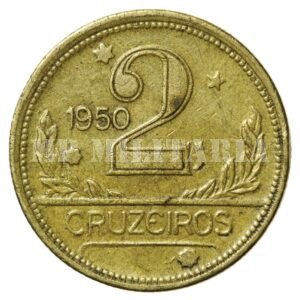 MOEDA DE 2 CRUZEIROS – 1950