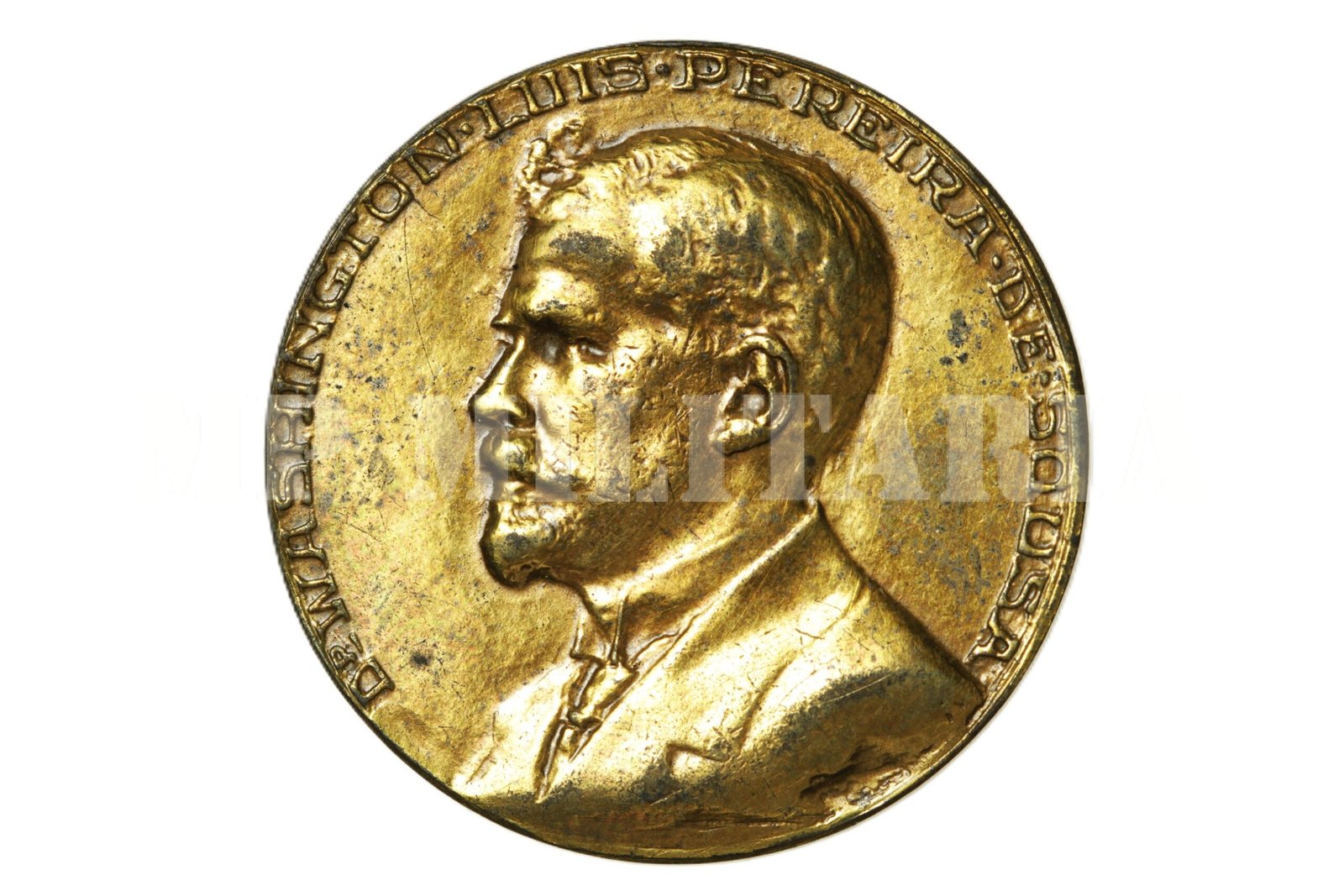 MEDALHA DO QUATRIÊNIO DO GOVERNO DO PRESIDENTE WASHINGTON LUIS – 1930