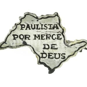 RARO PIN PAULISTA POR MERCE DE DEUS – REVOLUÇÃO DE 1932