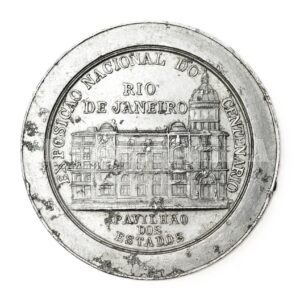 MEDALHA DE 1922 – CENTENÁRIO DA INDEPENDÊNCIA E EXPOSIÇÃO NACIONAL – PAVILHÃO DOS ESTADOS