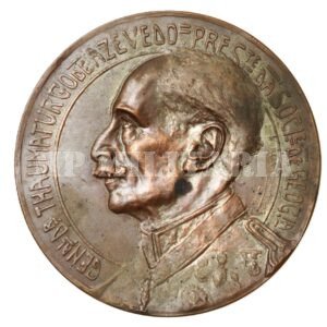MEDALHA “HOMENAGEM GENERAL THAUMATURGO DE AZEVEDO” SOCIEDADE DE GEOGRAFIA RIO DE JANEIRO – 1914