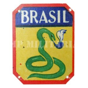 INSÍGNIA / LATINHA COBRA FUMANDO FEB ∙ FORÇA EXPEDICIONÁRIA BRASILEIRA – II GUERRA