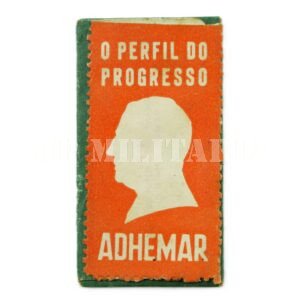 PROPAGANDA POLÍTICA GILLETE DE ADHEMAR DE BARROS - CAMPANHA À PRESIDÊNCIA DE 1955