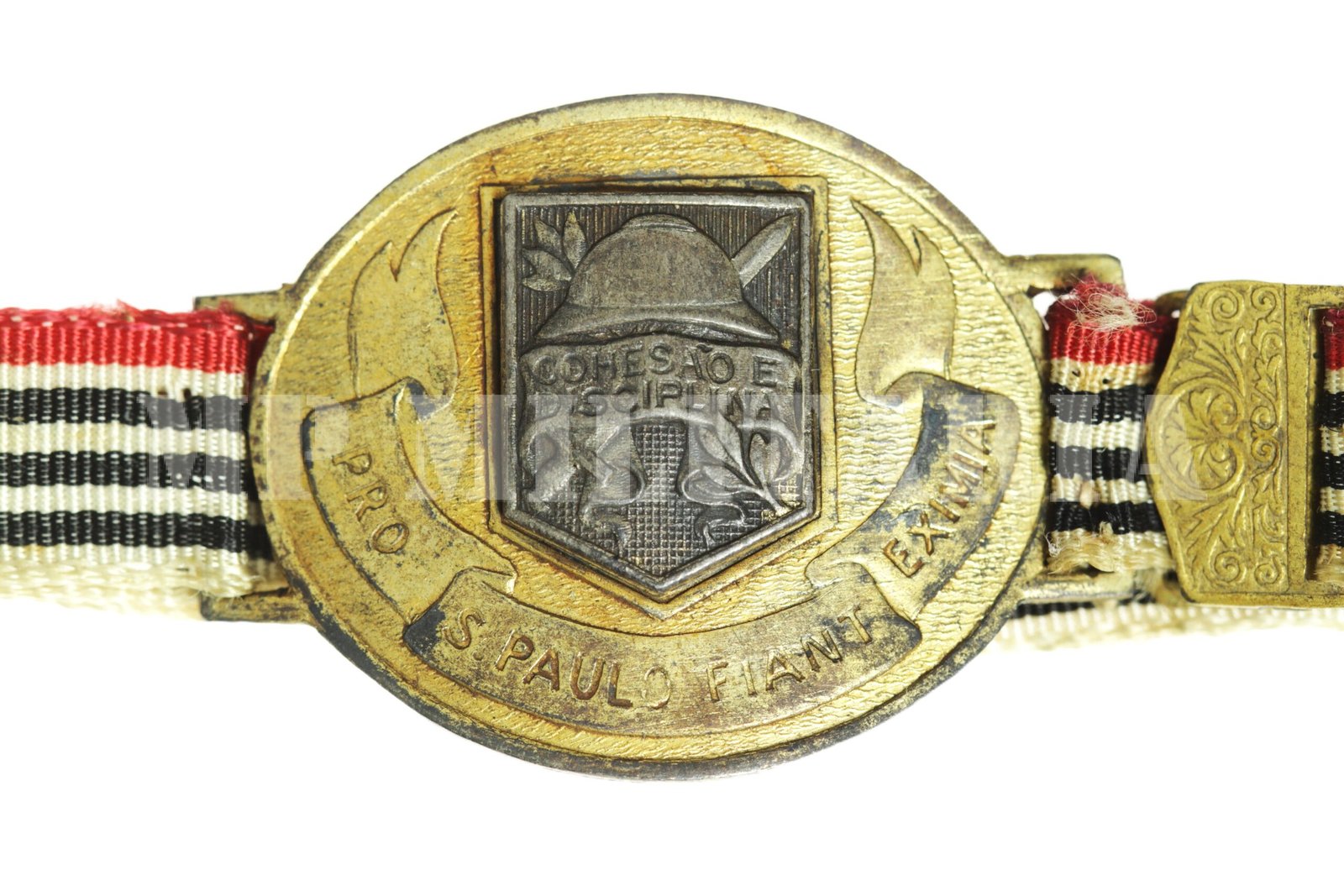 RARÍSSIAMA PULSEIRA COESÃO E DISCIPLINA – REVOLUÇÃO DE 1932 - Imagem 4