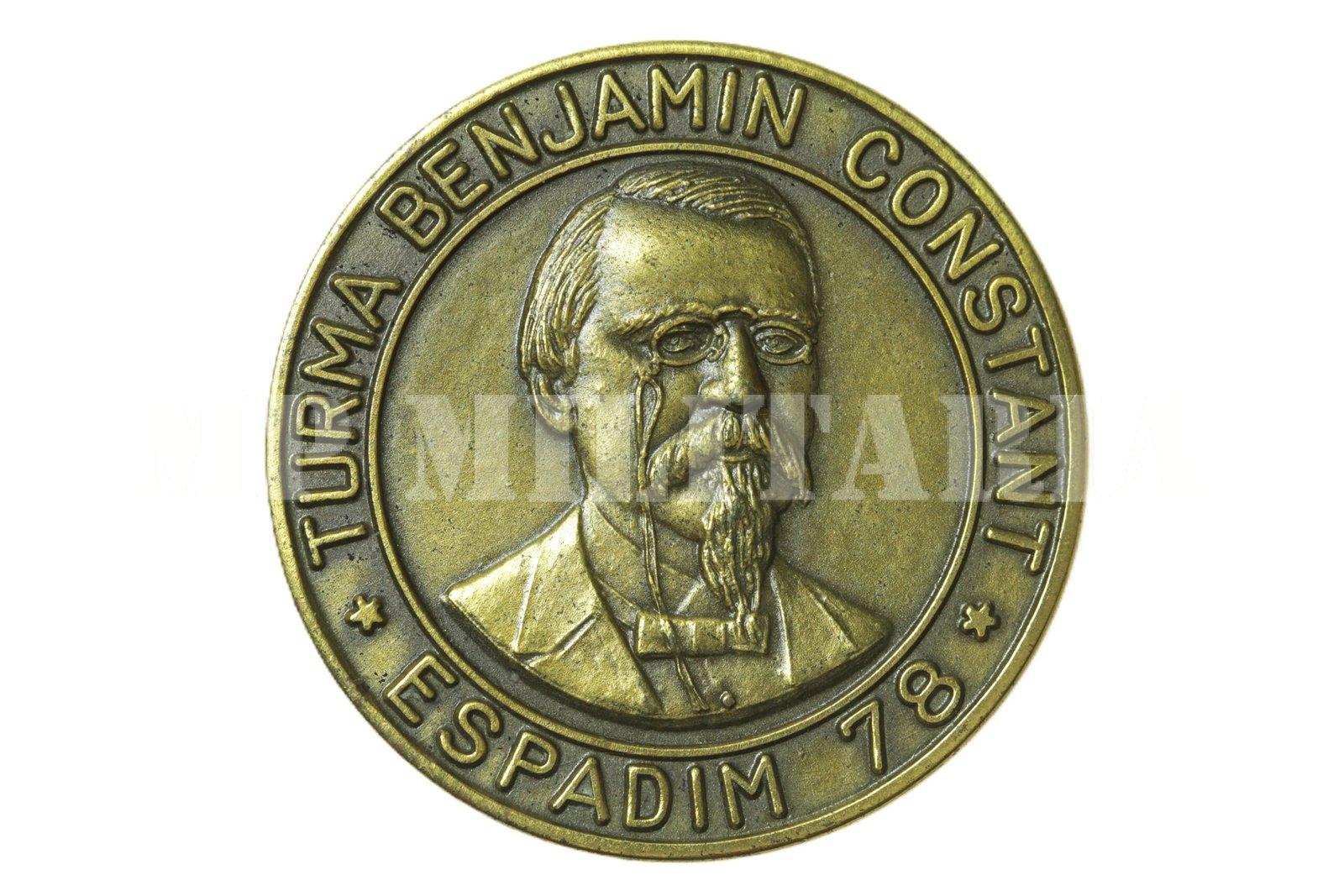 MEDALHA TURMA BENJAMIN CONSTANT • ESPADIM 1978 – AMAN
