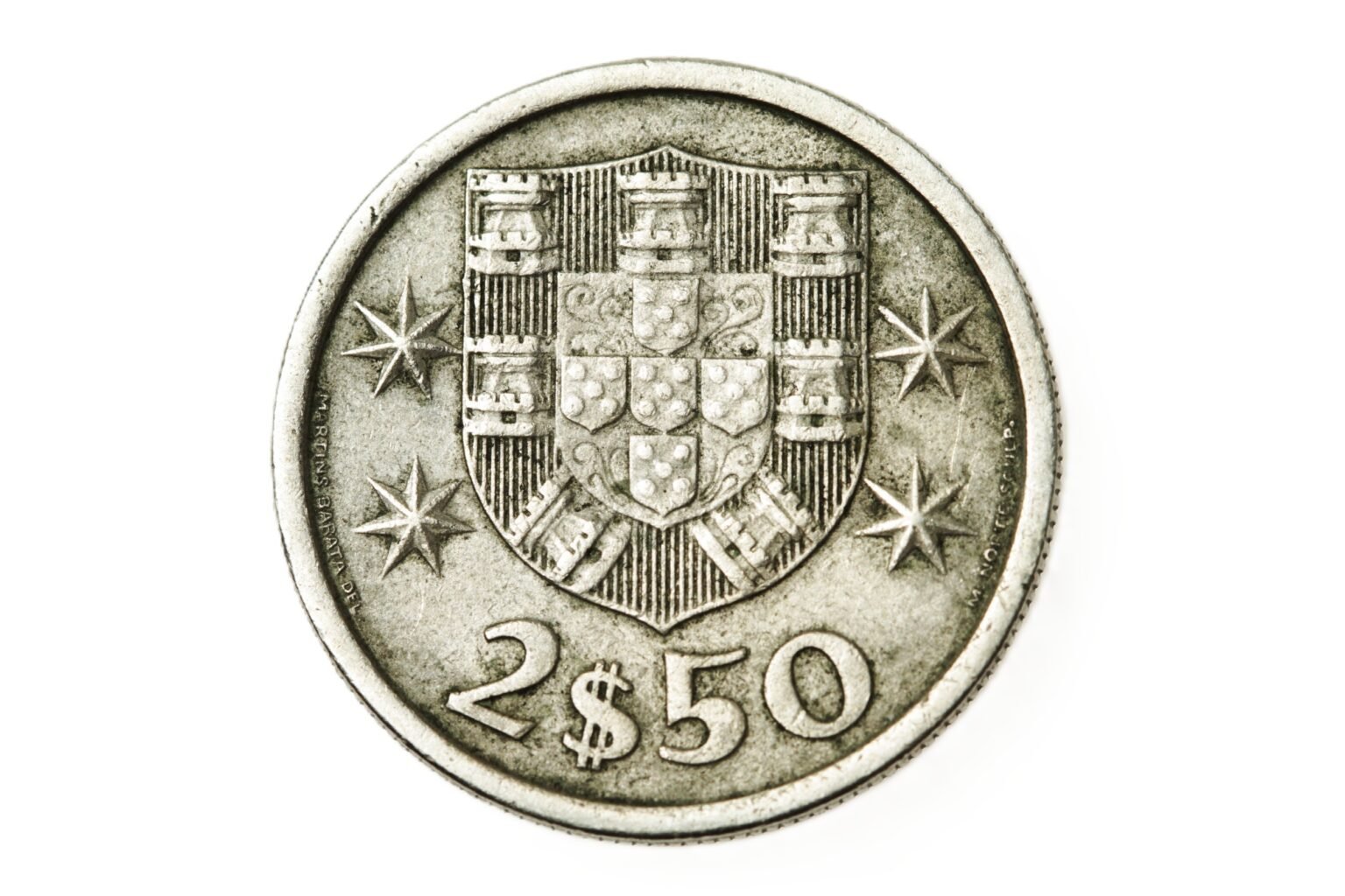 MOEDA DE 2,50 ESCUDOS DE 1965 – PORTUGAL – MP Militaria