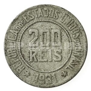 MOEDA DE 200 REIS – 1931