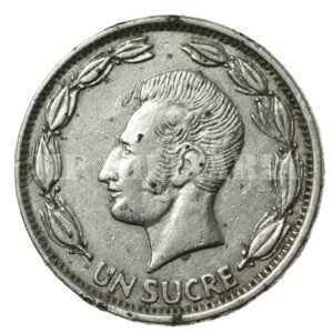MOEDA DE 1 SUCRE 1964 – EQUADOR