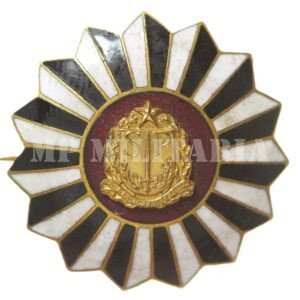 RARO PIN – ROSETA COM BRASÃO – REVOLUÇÃO DE 1932