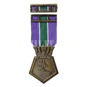 MEDALHA DO MÉRITO MARINHEIRO COM BARRETA • 2 ANCORAS – MARINHA DO BRASIL