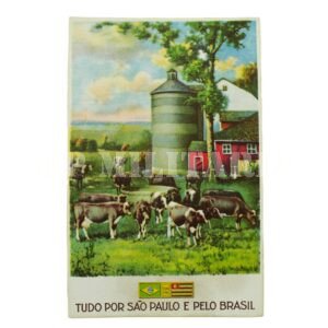 CARTÃO POSTAL COMISSÃO DE PRODUÇÃO AGRÍCOLA “TUDO POR SÃO PAULO E PELO BRASIL” • REVOLUÇÃO DE 32
