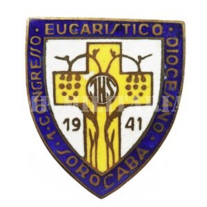 PIN DO I CONGRESSO EUCARÍSTICO DIOCESANO – SOROCABA – 1941