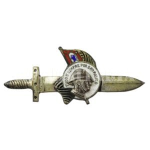 PIN / BROCHE ESPADA TUDO E SEMPRE POR SÃO PAULO – REVOLUÇÃO DE 1932