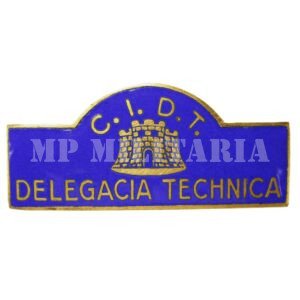 RARO DISTINTIVO DO CIDT “COMISSÃO INSPECTORA DAS DELEGACIAS TÉCNICAS” • ENGENHEIRO – REVOLUÇÃO DE 1932