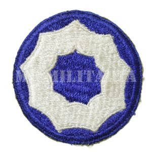 PATCH DA 9TH SERVICE COMMAND – II GUERRA