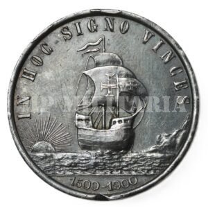 MEDALHA DE 1900 4º DO DESCOBRIMENTO DO BRASIL – O POVO DE PETRÓPOLIS