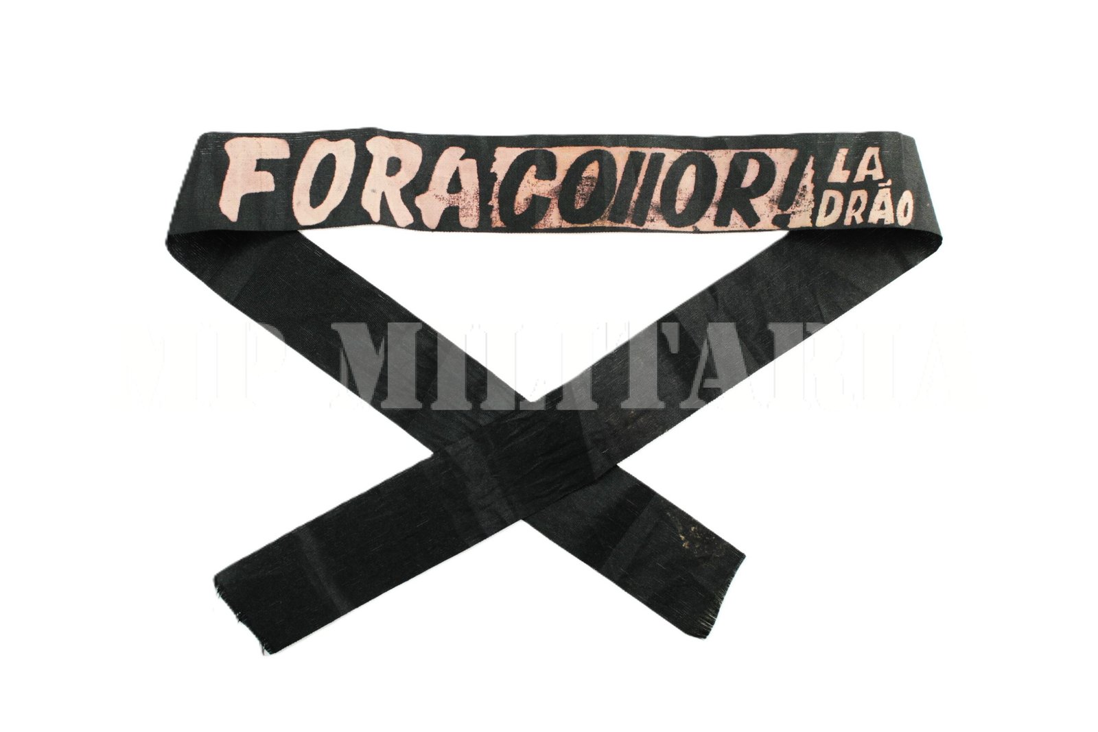 FAIXA DO MOVIMENTO “FORA COLLOR” – 1992