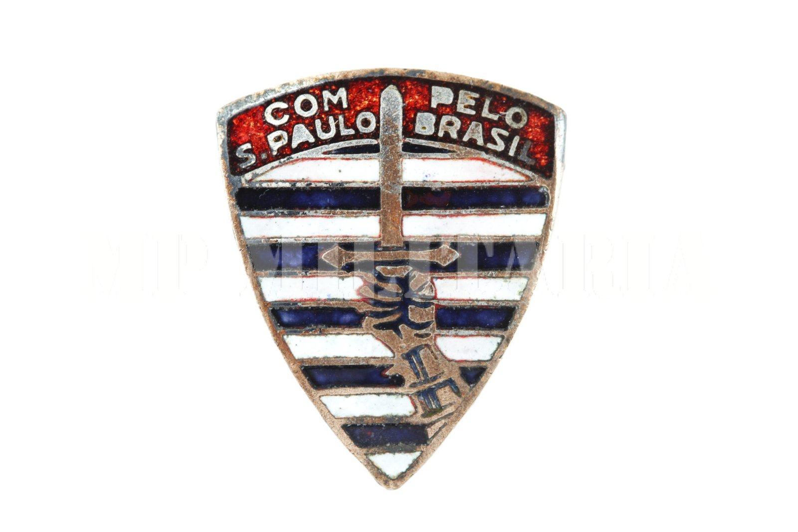 PIN COM SÃO PAULO PELO BRASIL • ESMALTADO – REVOLUÇÃO DE 32