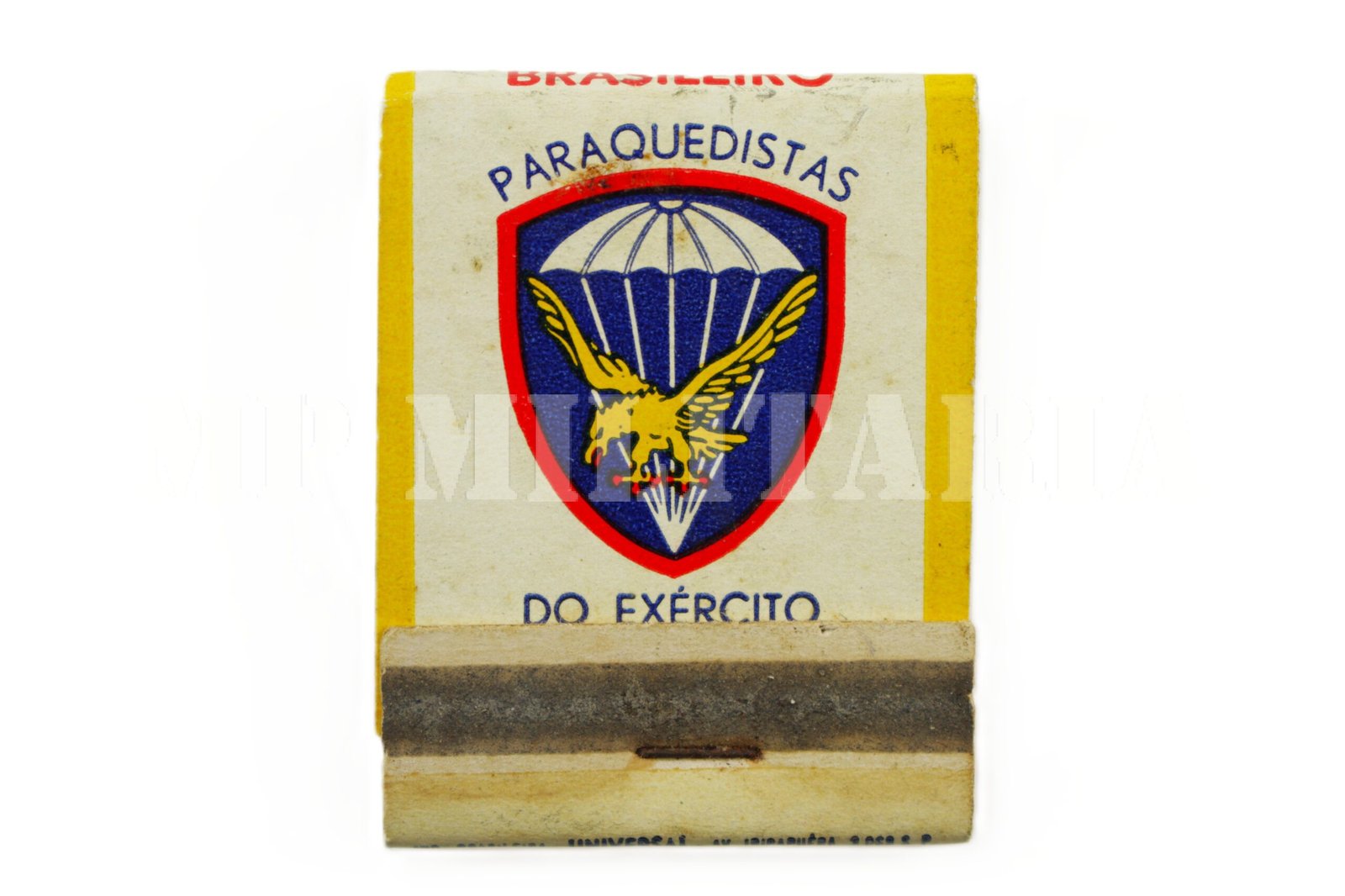 FÓSFORO DA ANTIGA DIVISÃO DE PÁRA-QUEDISTAS BRASILEIRA ANOS 50