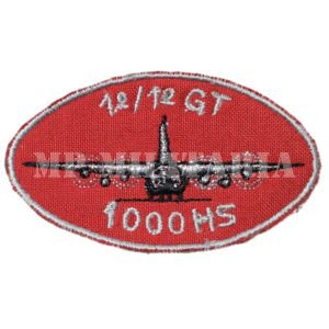 PATCH / BOLACHA DE 1000 HORAS DE VOO NO C-130 HÉRCULES • 1º/1º GT "ESQUADRÃO GORDO" -FAB