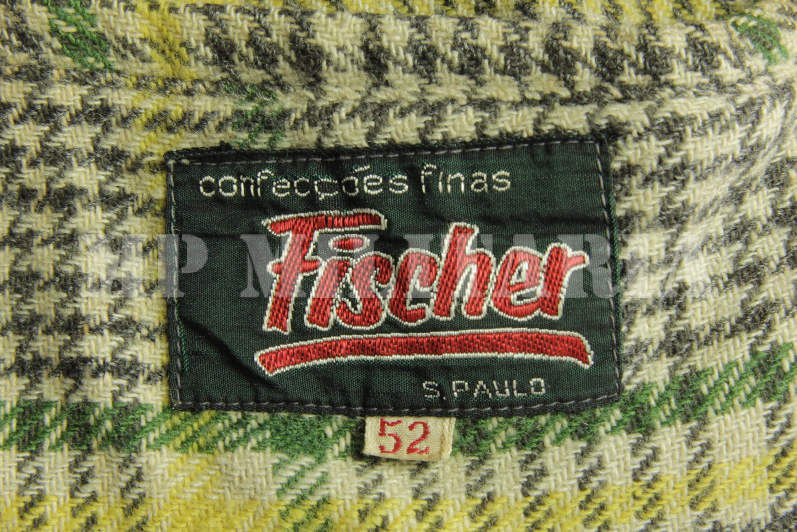 ANTIGO CASACO / CACHORRÃO DE 2º TENENTE DO EXÉRCITO BRASILEIRO – ANOS 50 - Imagem 9