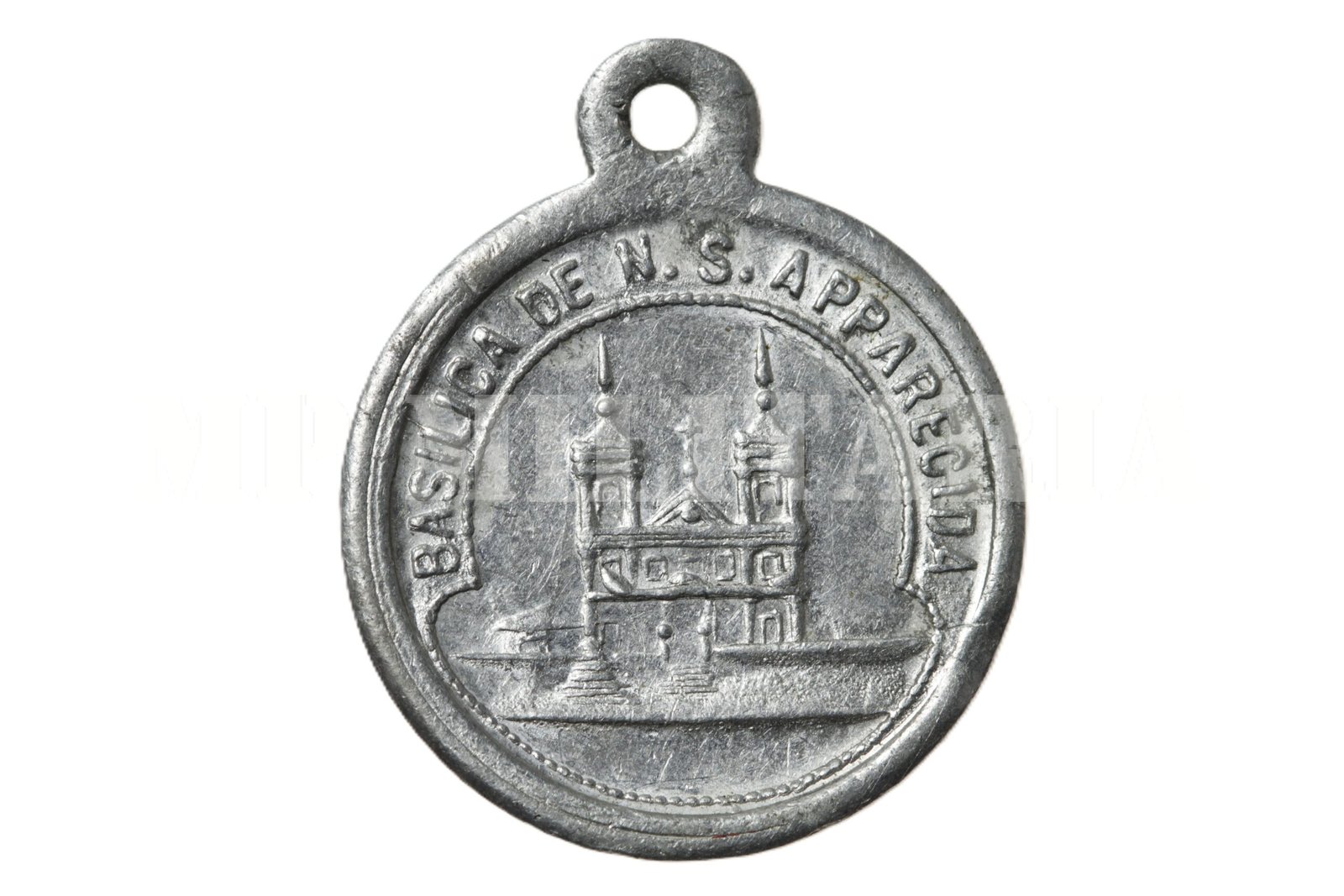 MEDALHA DE NOSSA SENHORA APARECIDA DE UNIFORME DE COMBATENTE DA REVOLUÇÃO DE 1932 - Imagem 2