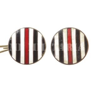 ABOTOADURAS COM LISTRAS COM AS CORES DO ESTADO DE SÃO PAULO – REVOLUÇÃO DE 1932