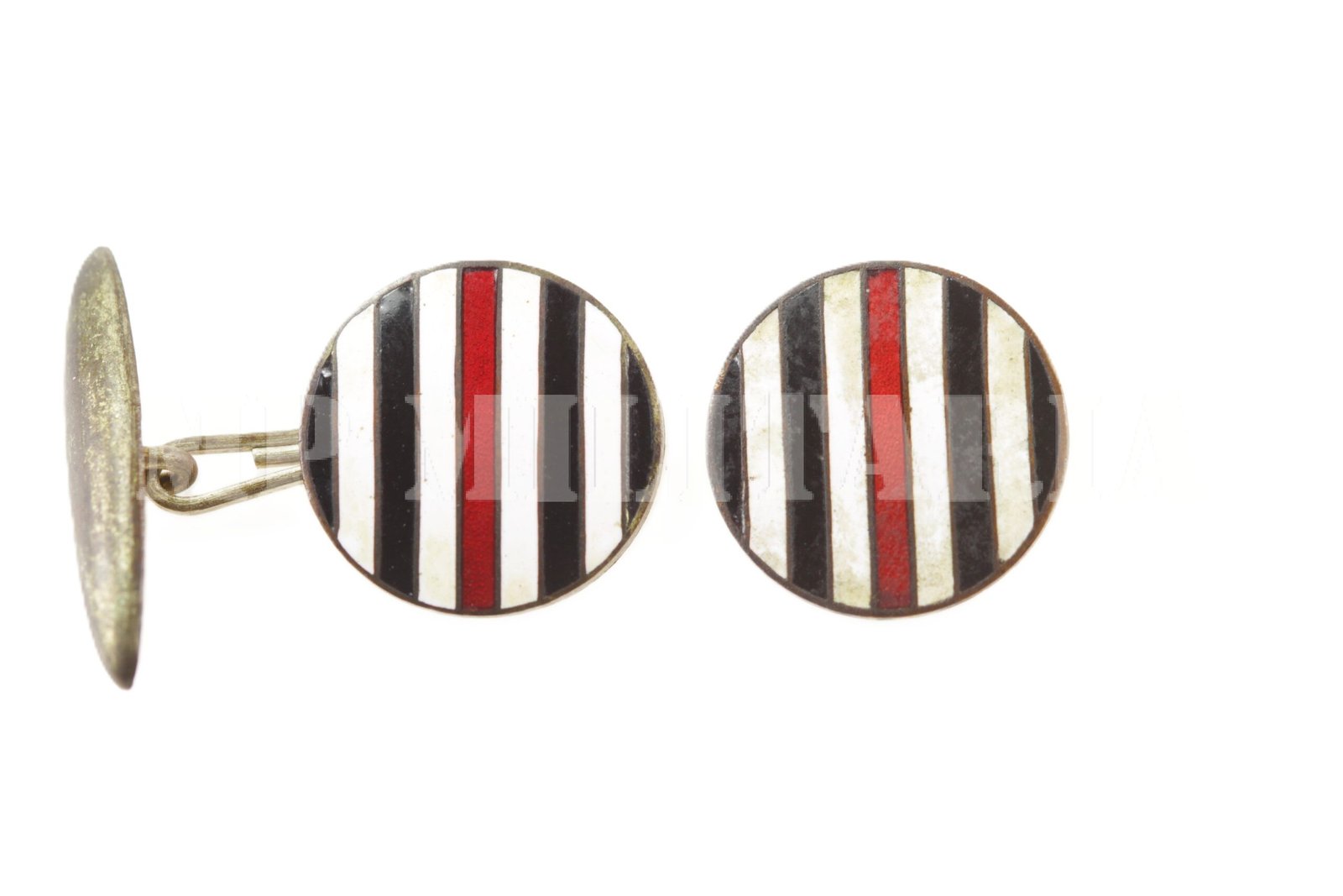 ABOTOADURAS COM LISTRAS COM AS CORES DO ESTADO DE SÃO PAULO – REVOLUÇÃO DE 1932