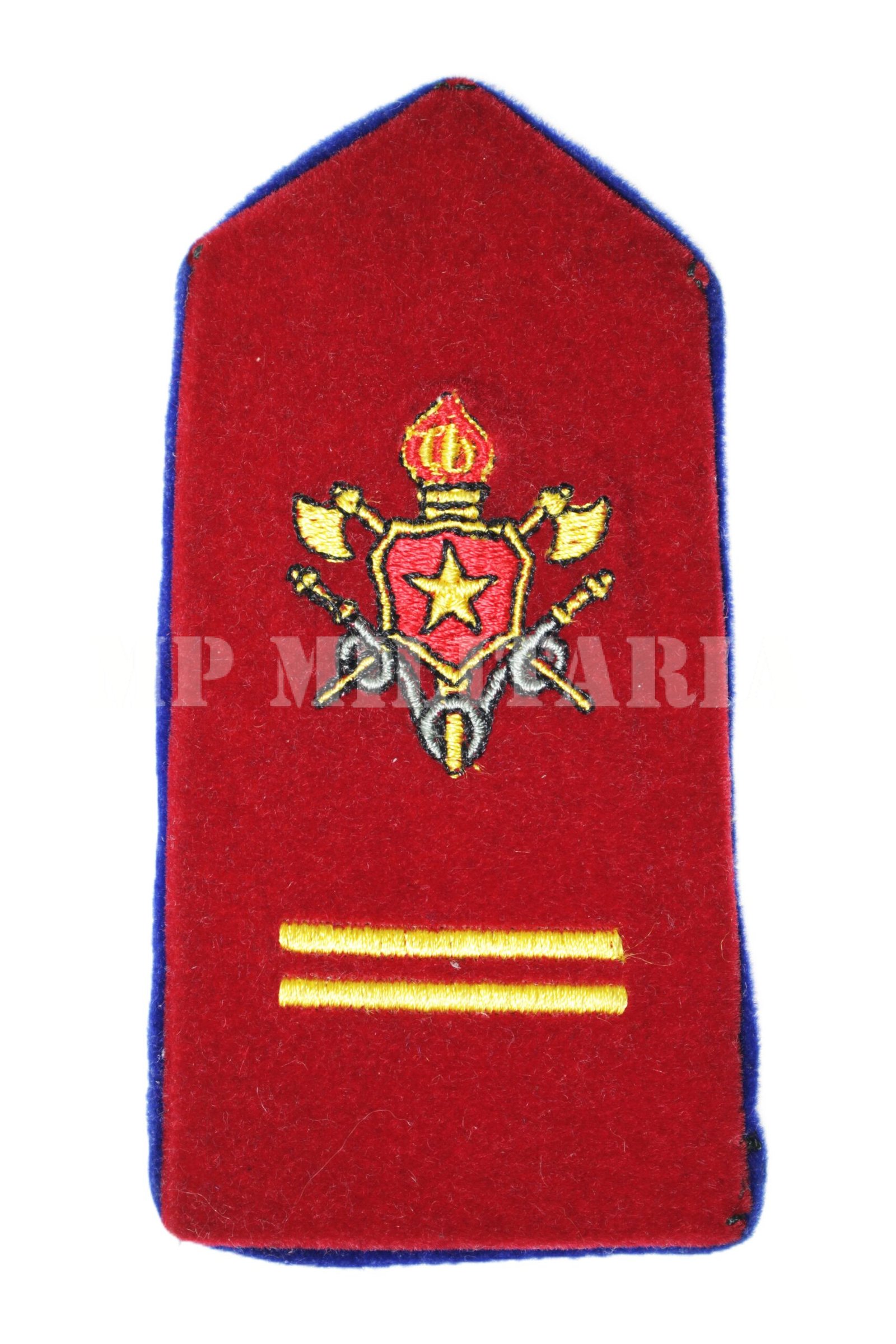 ANTIGA PLATINA DE CADETE DA ACADEMIA DE BOMBEIRO MILITAR DO RIO DE JANEIRO - Imagem 2