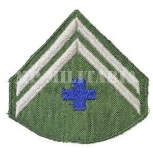 DIVISA DE CABO DO QUADRO DE SAÚDE – VETERINÁRIO • EXÉRCITO BRASILEIRO – ANOS 60