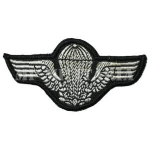 BREVET / DISTINTIVO DO CURSO DE PARAQUEDISTA DO EXÉRCITO BRASILEIRO • BORDADO - ANOS 60 / 70