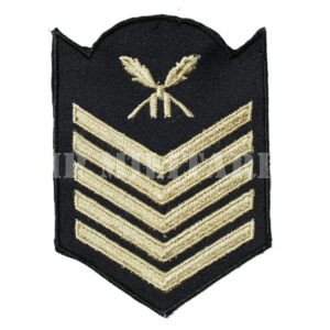 ANTIGA DIVISA DE PRIMEIRO-SARGENTO DO QUADRO DE ESPECIALISTAS DA MARINHA DO BRASIL