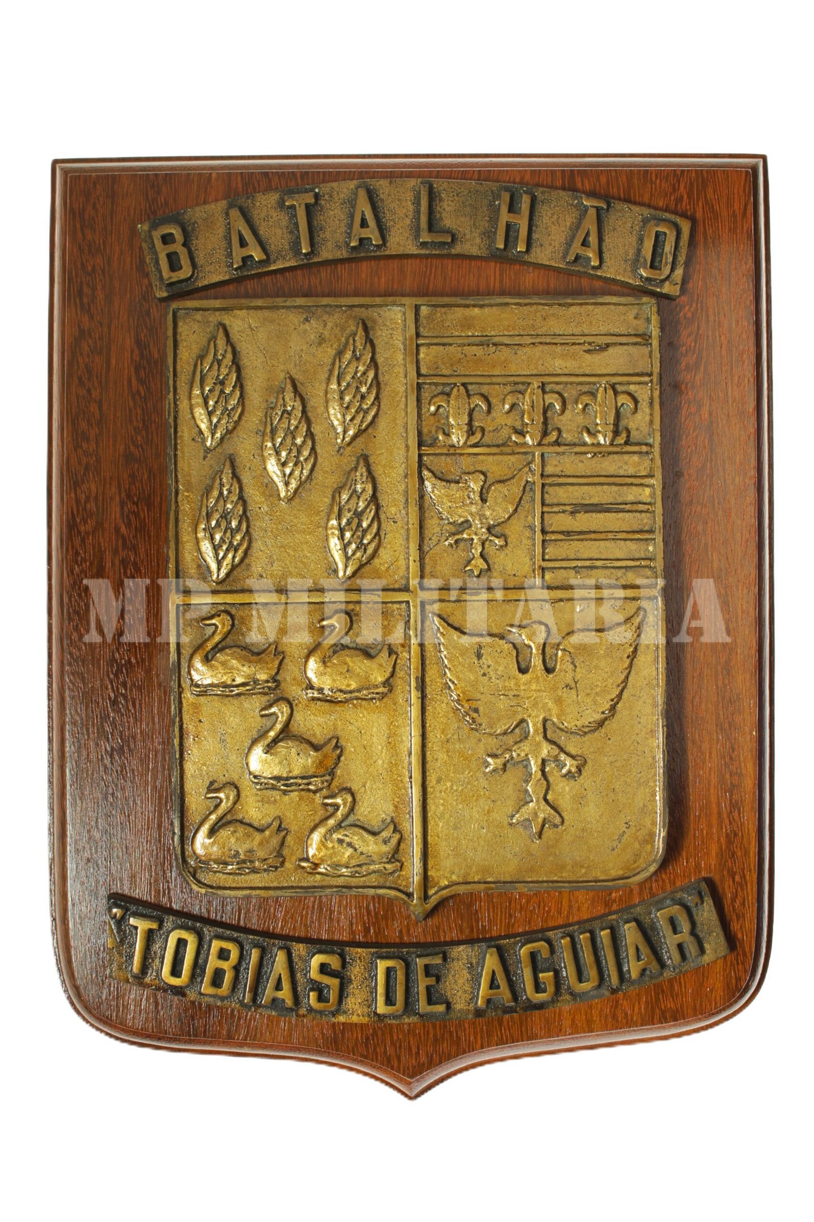 RARÍSSIMA PANÓPLIA / PLACA DA ROTA • POLÍCIA MILITAR DE SÃO PAULO – ANOS 70 - Imagem 2