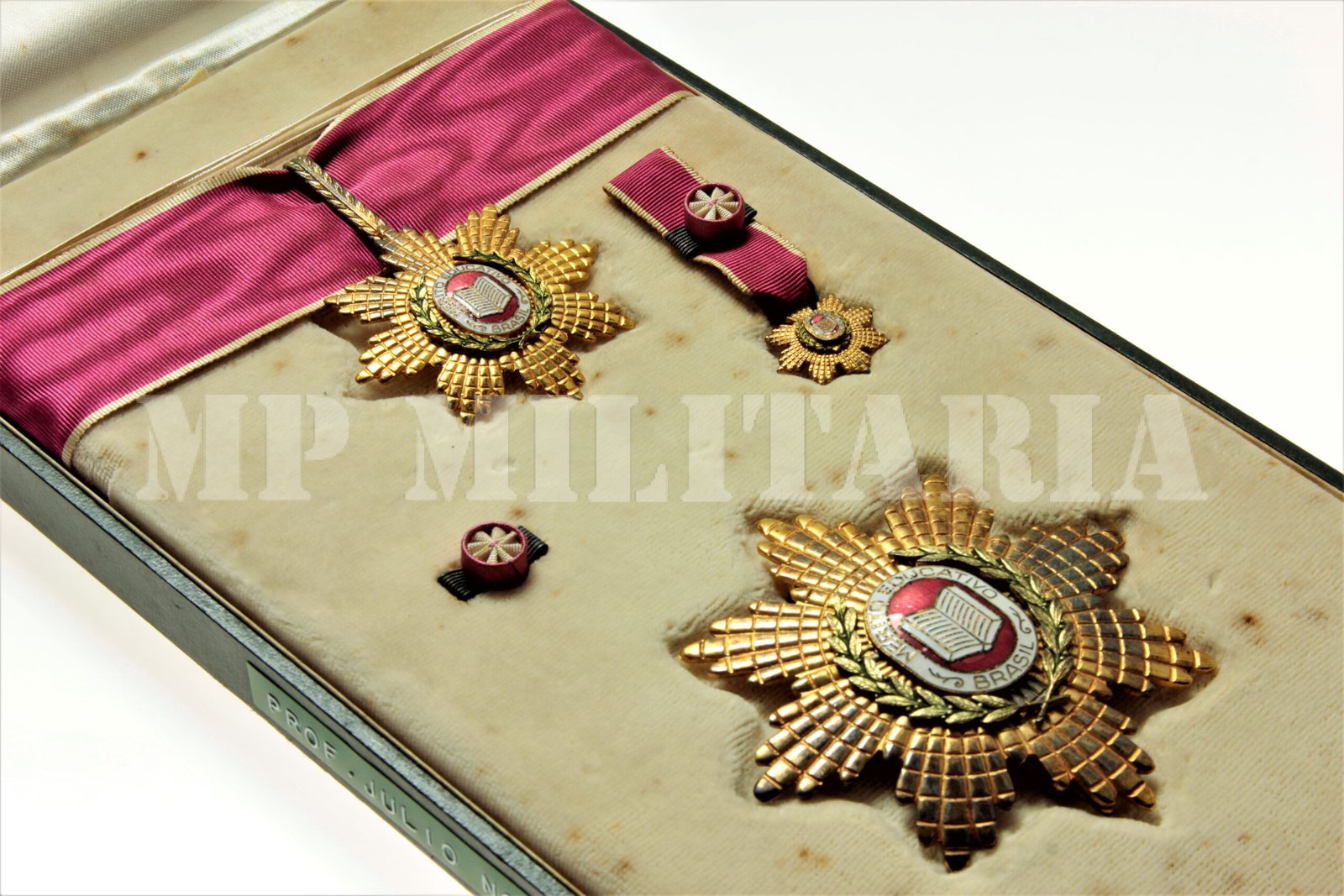 ORDEM DO MÉRITO EDUCATIVO GRAU COMENDADOR - ANOS 50/60 - Imagem 10