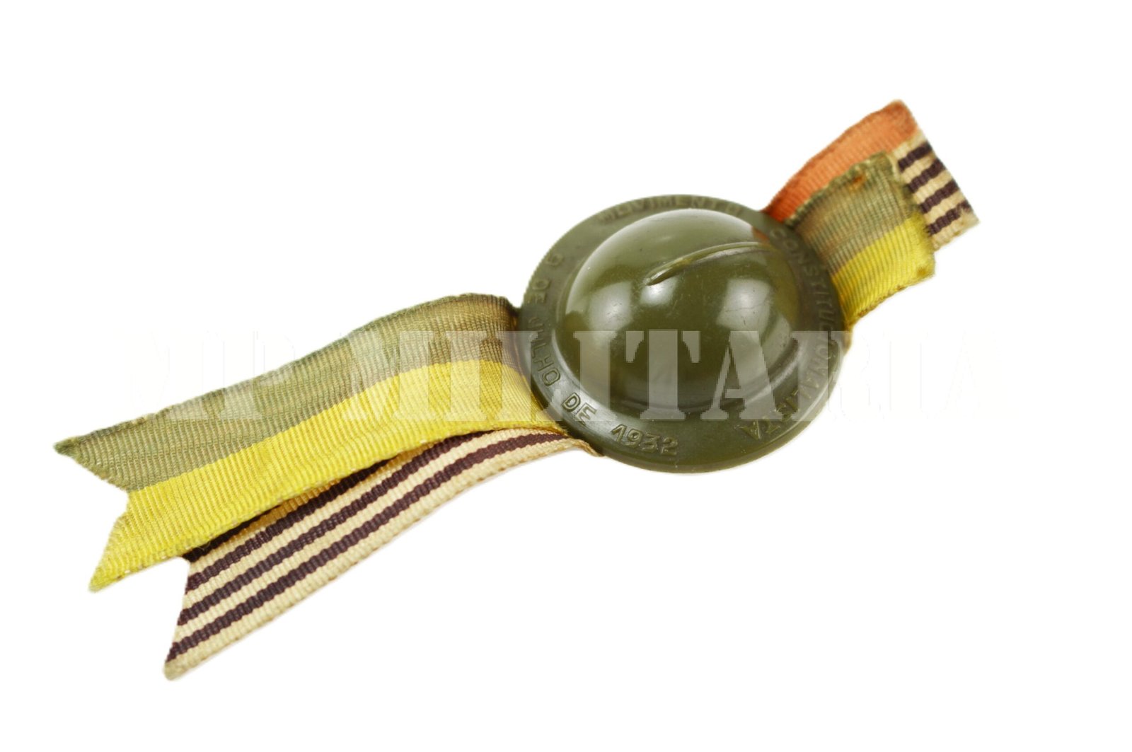 BROCHE CAPACETE DO MOVIMENTO CONSTITUCIONALISTA - REVOLUÇÃO DE 32 - Imagem 5